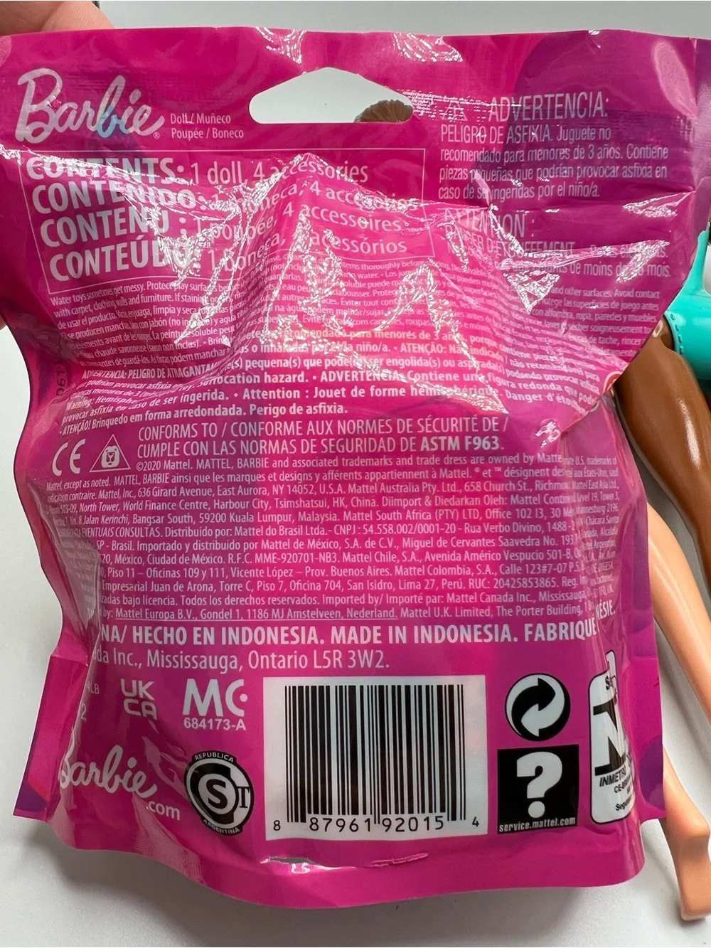 Barbie sold as